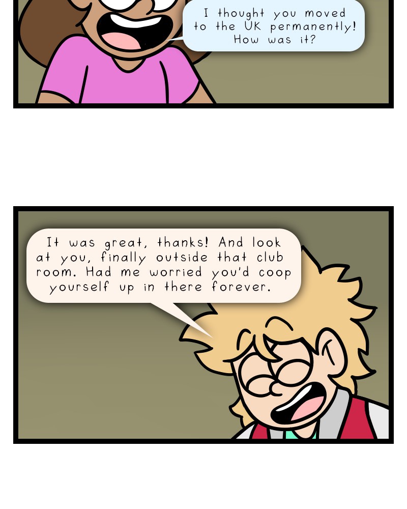 Life of a Highschool Slime - Episode 50, Page 12: Junior Year- Chapter 4