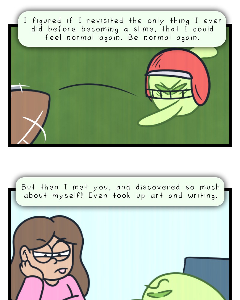 Life of a Highschool Slime - Episode 53, Page 14: Junior Year- Chapter 7