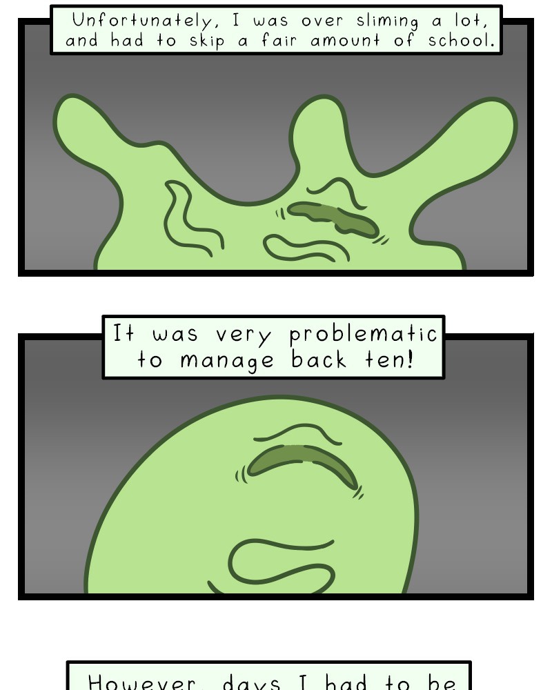 Life of a Highschool Slime - Episode 54, Page 2: Junior Year- Chapter 8