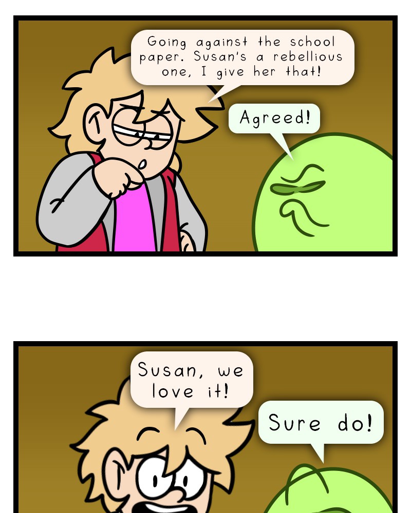 Life of a Highschool Slime - Episode 54, Page 10: Junior Year- Chapter 8