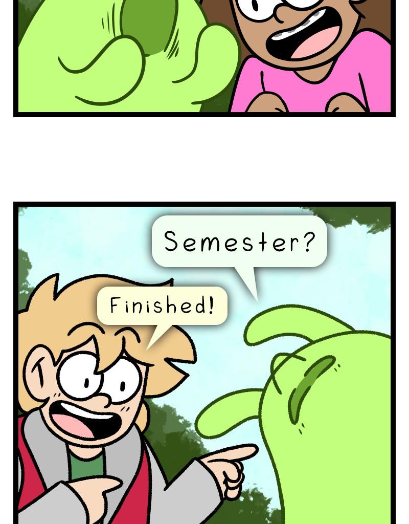 Life of a Highschool Slime - Episode 86, Page 2: Junior Year- Chapter 40 [Season Finale] 
