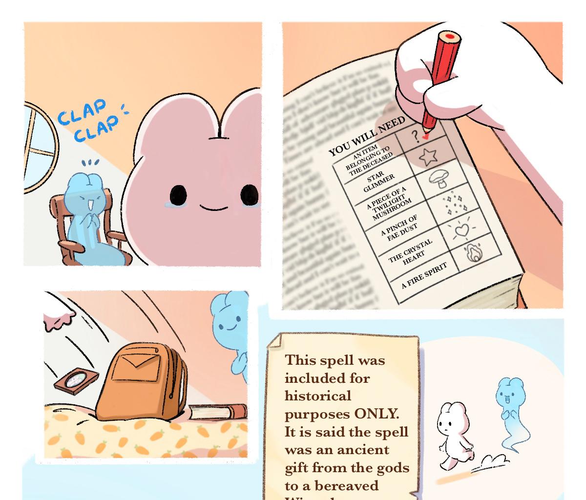 FOO BUN - Episode 2, Page 5: BOOK OF SPELLS