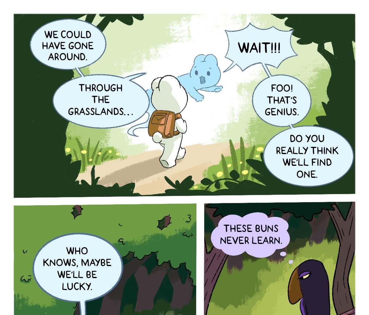 FOO BUN - Episode 3, Page 2: INTO THE WOODS