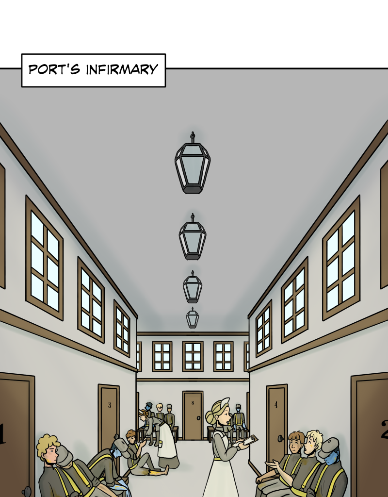 Night Drop_OldVersion - Episode 3, Page 1: The Wounded Sailor