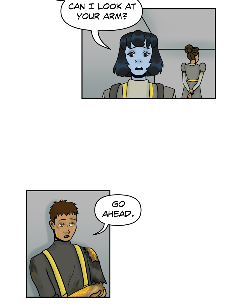 Night Drop_OldVersion - Episode 3, Page 2: The Wounded Sailor