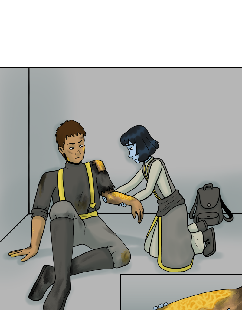 Night Drop_OldVersion - Episode 3, Page 2: The Wounded Sailor