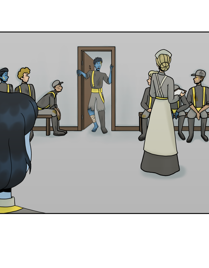 Night Drop_OldVersion - Episode 3, Page 3: The Wounded Sailor