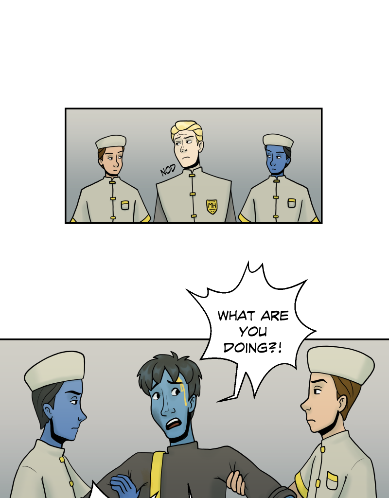 Night Drop_OldVersion - Episode 3, Page 4: The Wounded Sailor