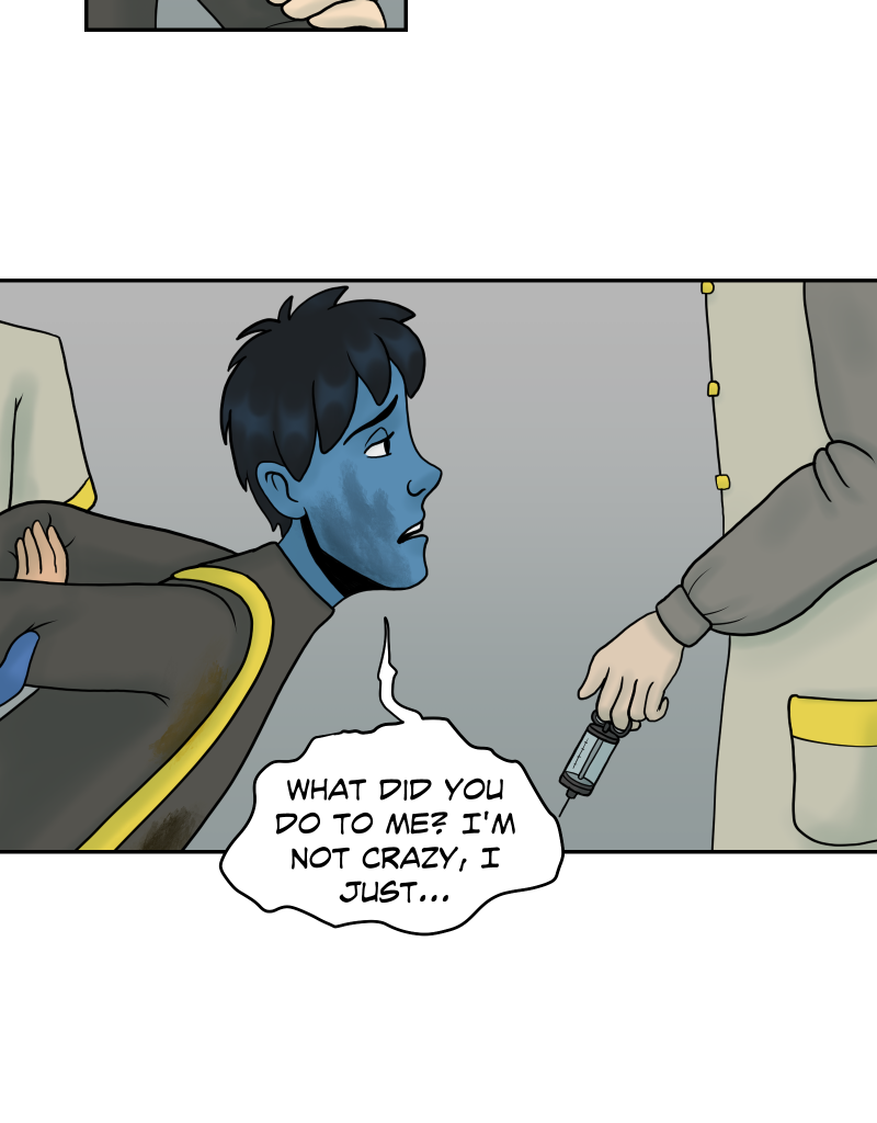 Night Drop_OldVersion - Episode 3, Page 4: The Wounded Sailor