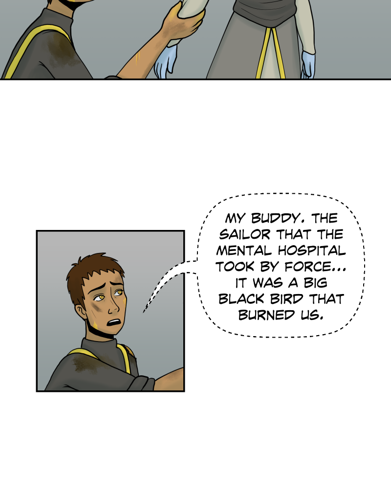 Night Drop_OldVersion - Episode 3, Page 6: The Wounded Sailor