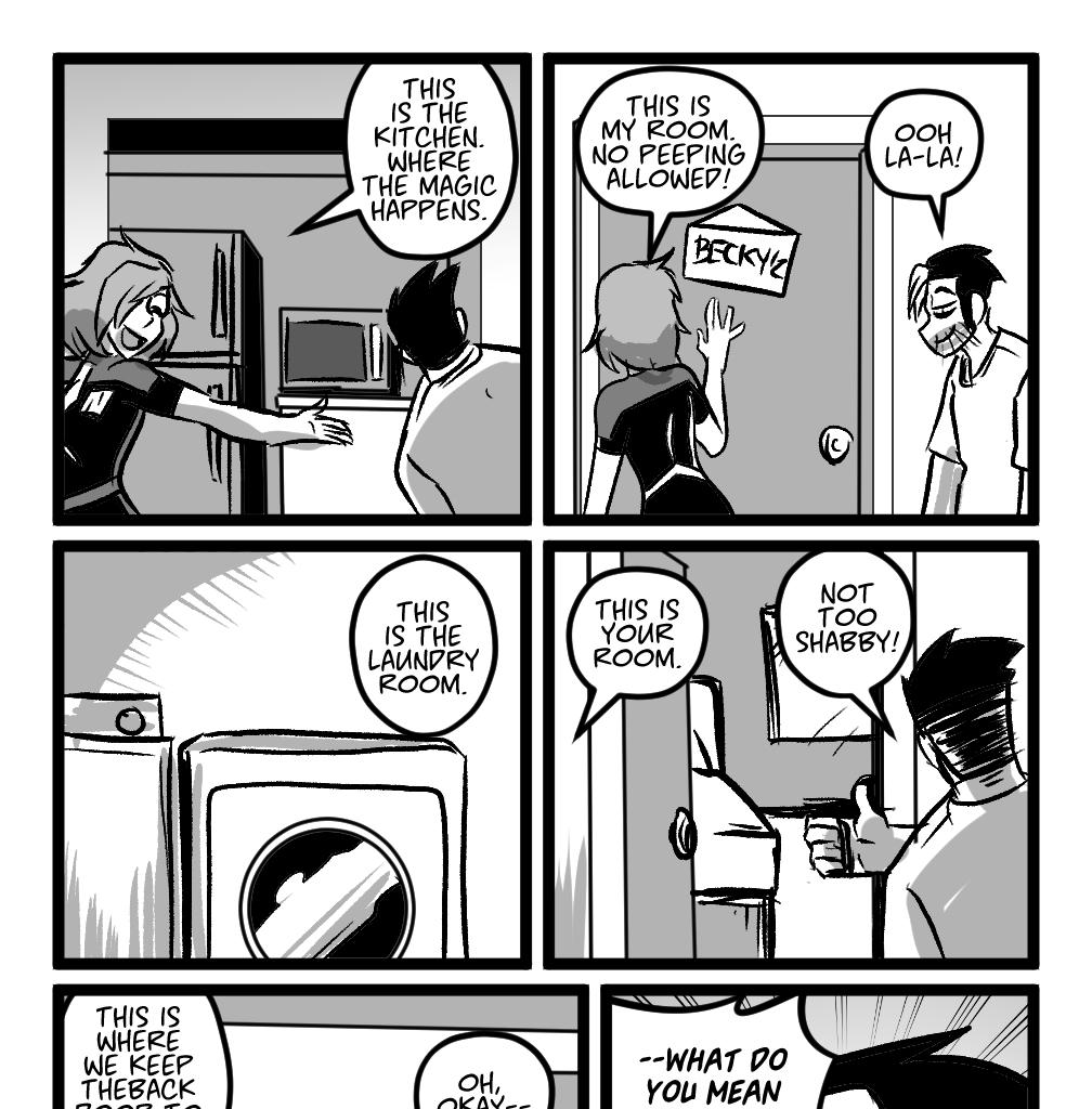 Junk Ship - Episode 10, Page 1: 09 Let me show you around