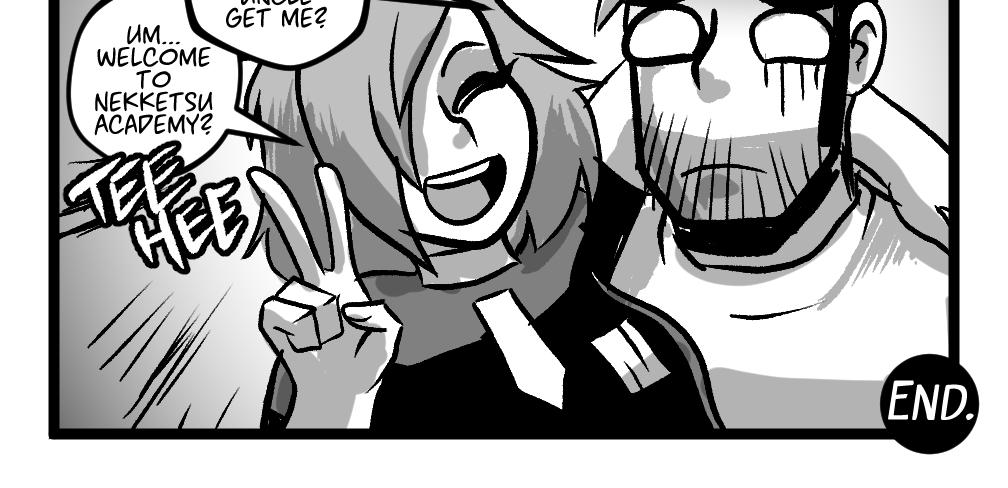 Junk Ship - Episode 21, Page 1: 20 Welcome to Nekketsu Academy