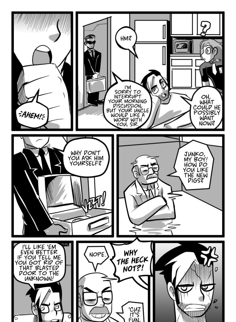 Junk Ship - Episode 25, Page 1: 02 Uncle Returns