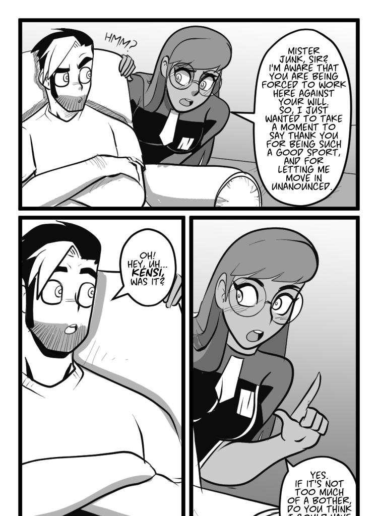 Junk Ship - Episode 32, Page 1: 09 let's chat