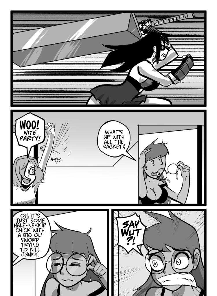 Junk Ship - Episode 46, Page 1: 06 What's going on