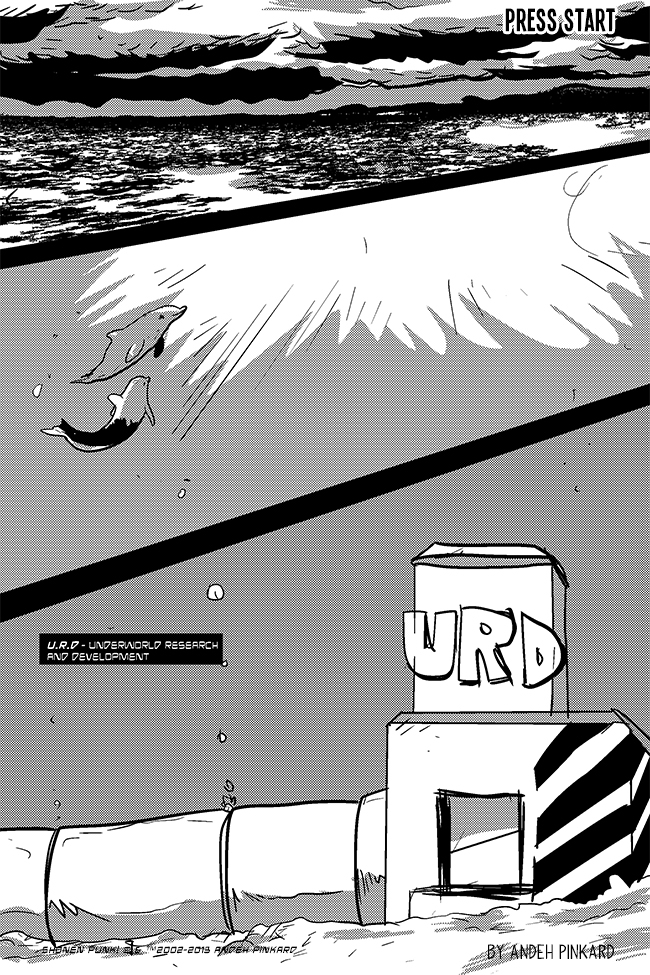 Shonen Punk! - Episode 2, Page 1: 001 press start