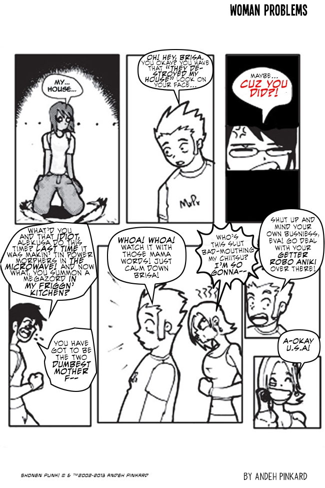Shonen Punk! - Episode 26, Page 1: 025 Woman problems