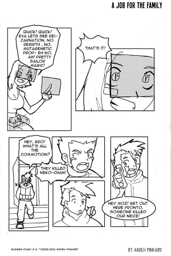 Shonen Punk! - Episode 31, Page 1: 030 a Job for the family