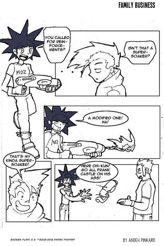 Shonen Punk! - Episode 32, Page 1: 031 Family business