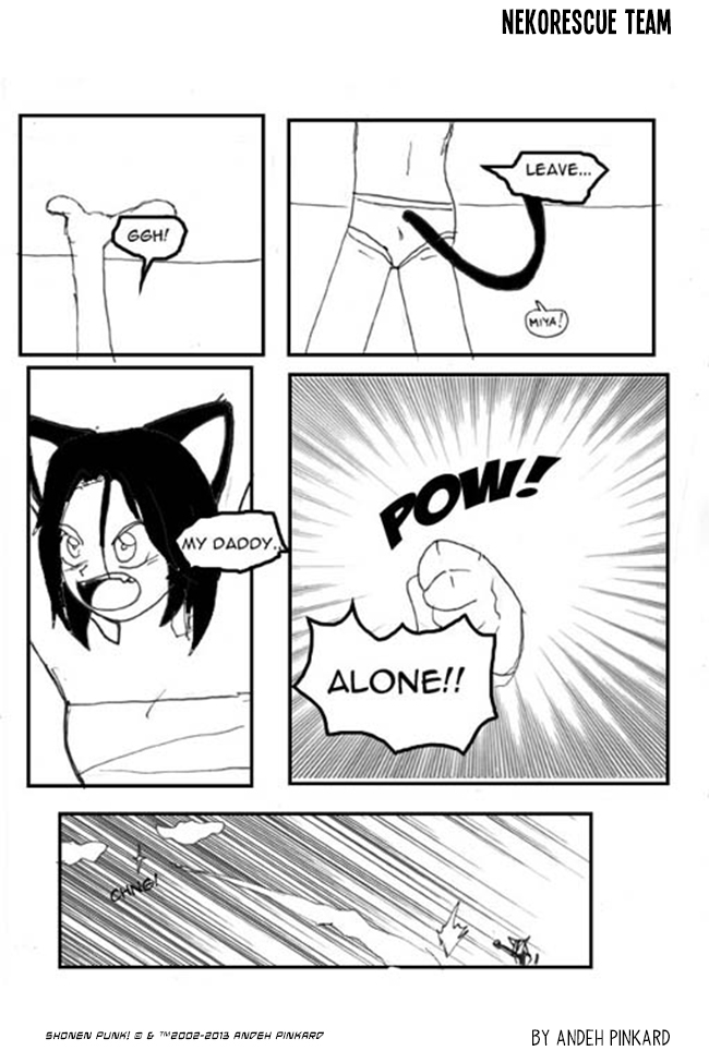 Shonen Punk! - Episode 34, Page 1: 033 Nekorescue team