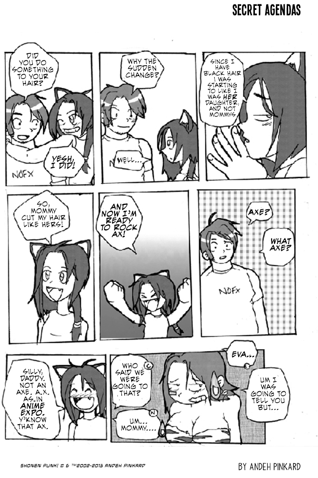 Shonen Punk! - Episode 45, Page 1: 044 Secret Agendas