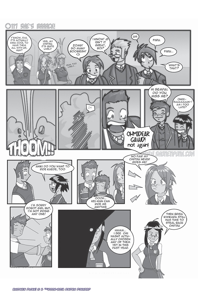 Shonen Punk! - Episode 106, Page 1: 104 School Life