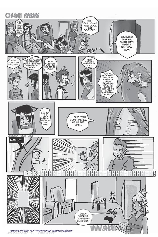 Shonen Punk! - Episode 110, Page 1: 108 D4MN RPGeRS!