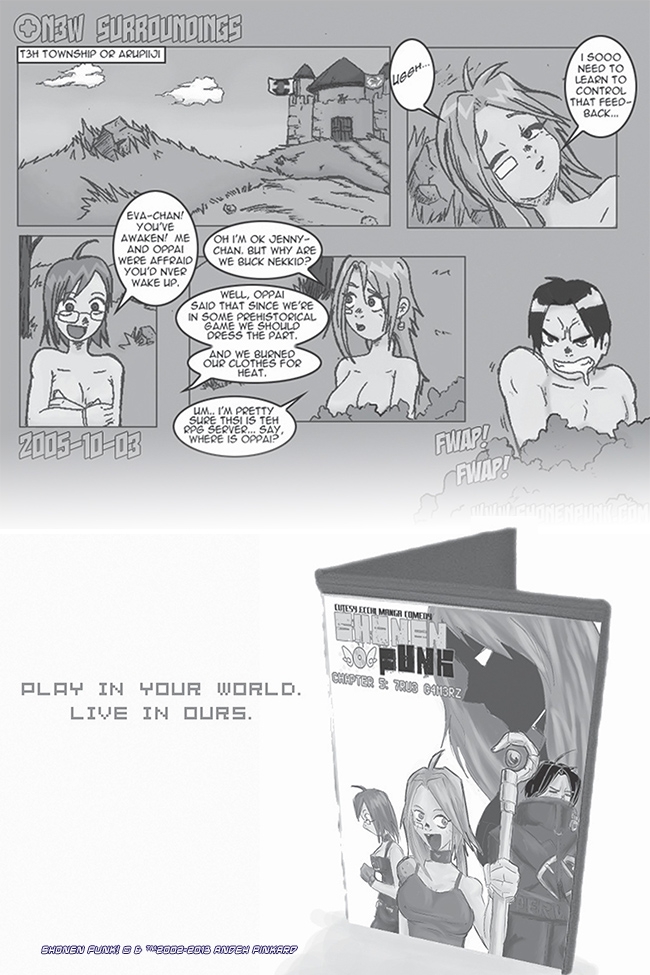 Shonen Punk! - Episode 111, Page 1: 109 New Surroundings