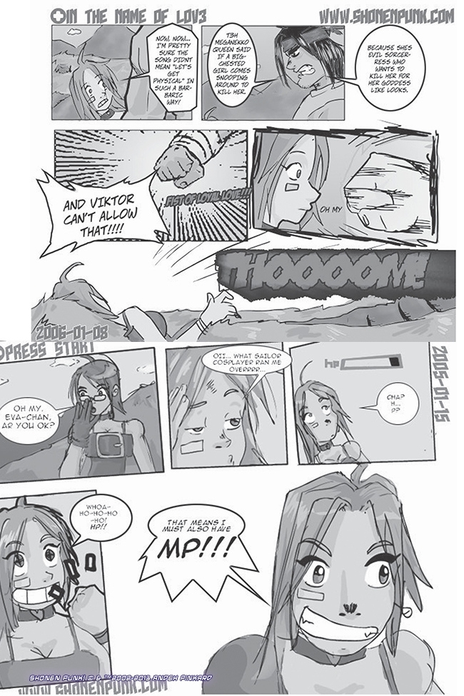 Shonen Punk! - Episode 117, Page 1: 115 in the name 0f lov3