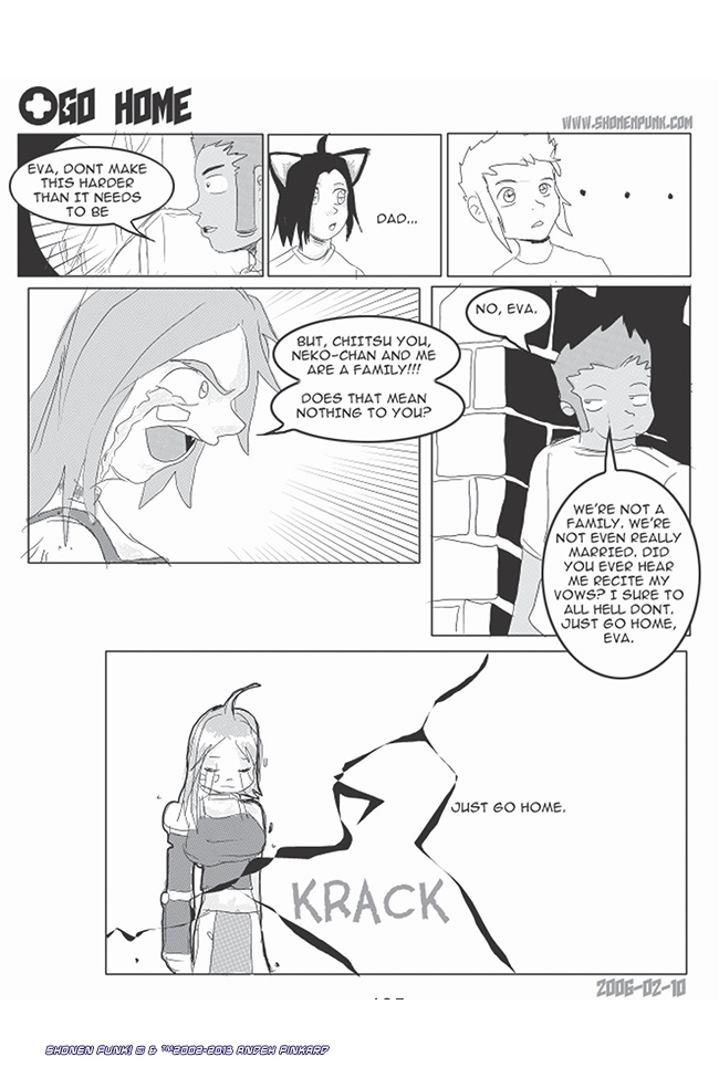 Shonen Punk! - Episode 124, Page 1: 122 Go Home