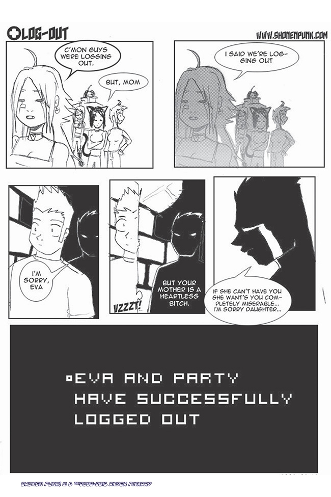 Shonen Punk! - Episode 125, Page 1: 123 Log-Out