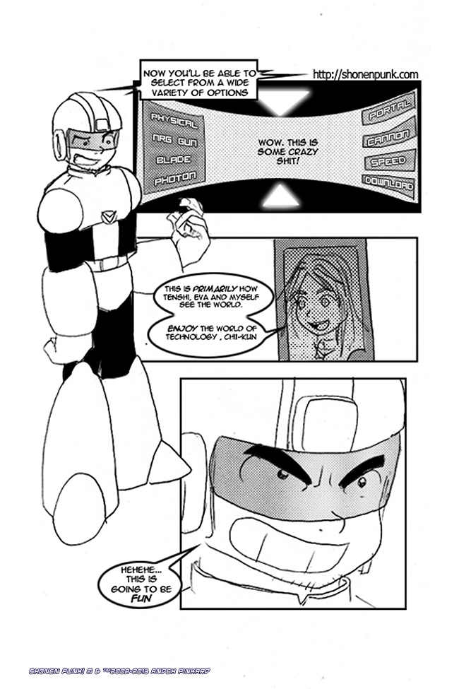 Shonen Punk! - Episode 172, Page 1: 168 Yay Technology!