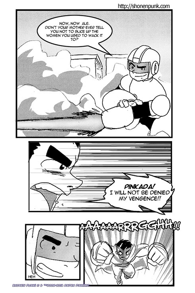 Shonen Punk! - Episode 174, Page 1: 170 I will not be denied!