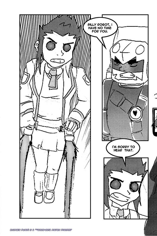 Shonen Punk! - Episode 191, Page 1: 187 Silly Robot