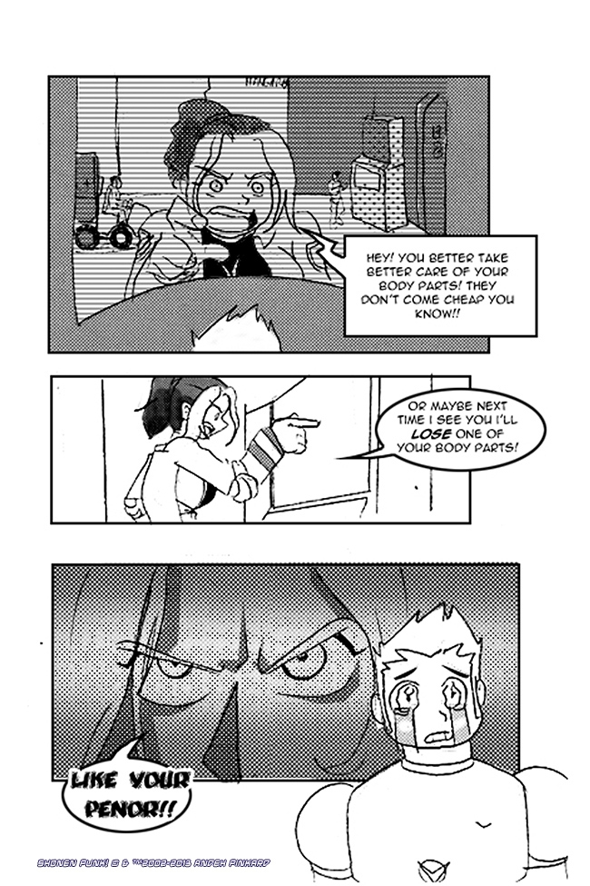 Shonen Punk! - Episode 200, Page 1: 196 A Stern Warning