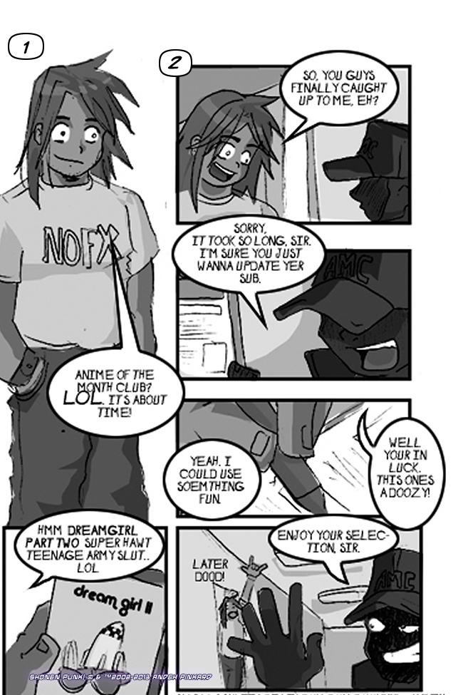 Shonen Punk! - Episode 224, Page 1: 223  Blast from the past