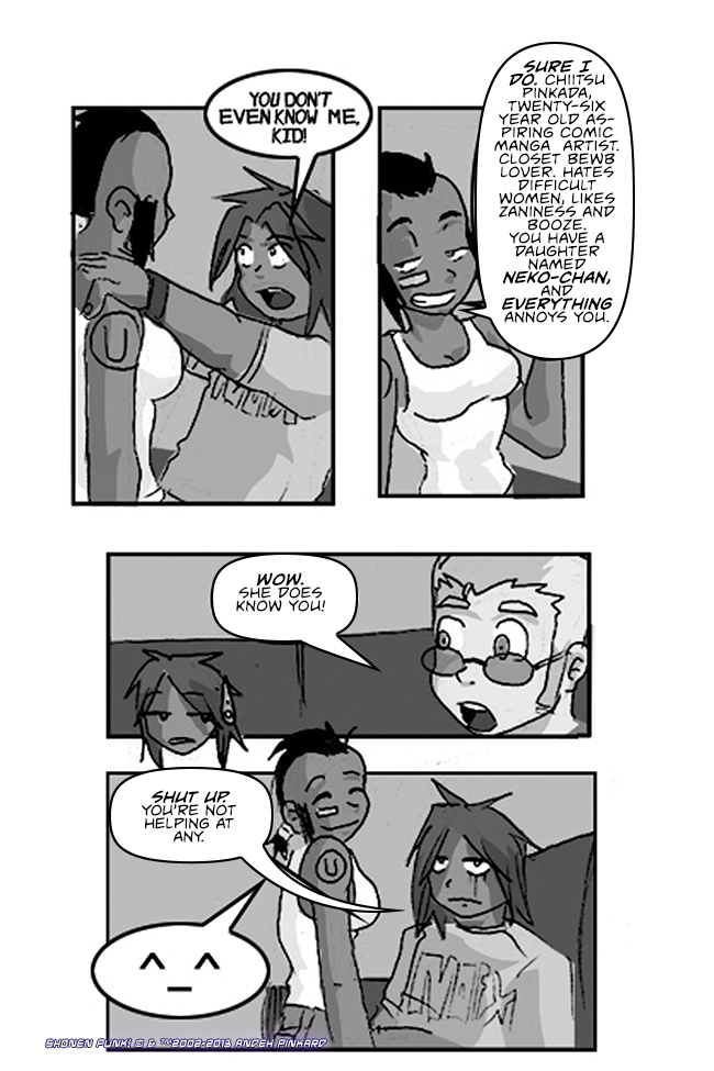 Shonen Punk! - Episode 230, Page 1: 229 you don't know me foo! you jus' call me cool!