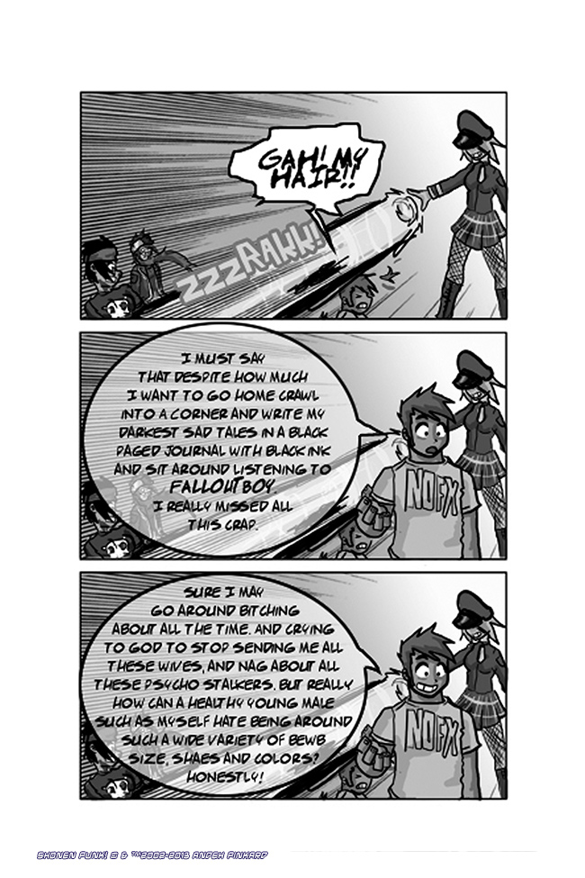 Shonen Punk! - Episode 252, Page 1: 251 Confession timez!