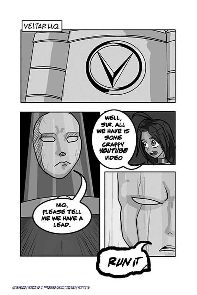 Shonen Punk! - Episode 258, Page 1: 256 Any leads