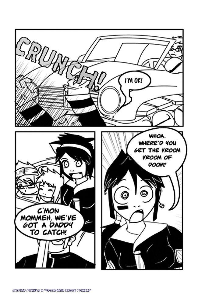 Shonen Punk! - Episode 283, Page 1: 281 Vroom Vroom of Doom