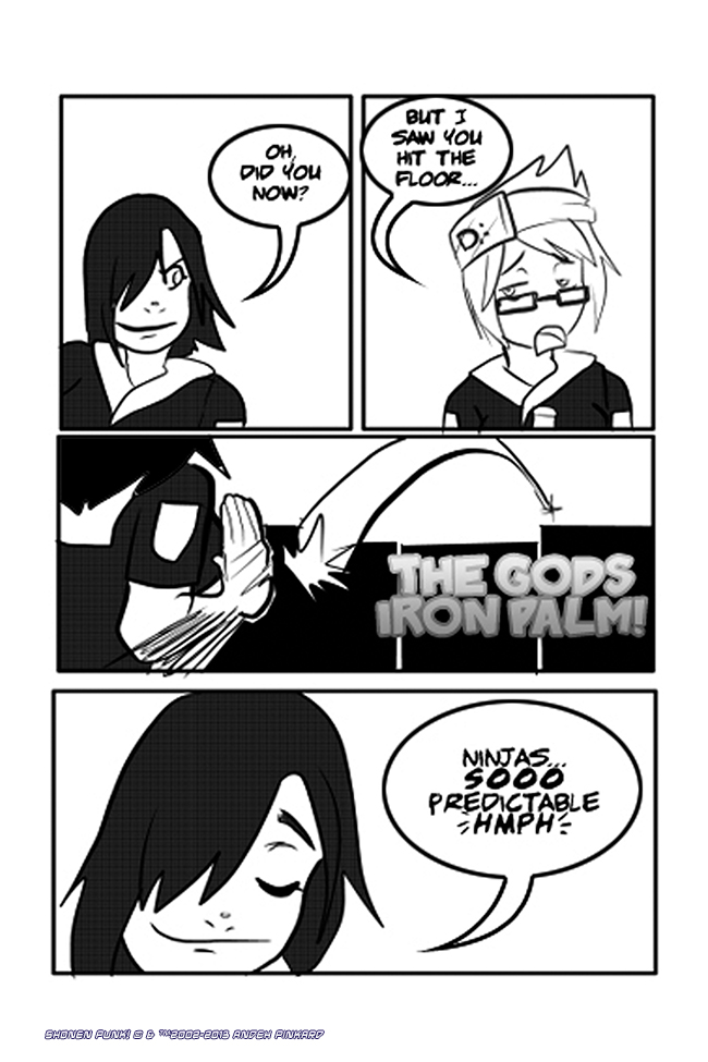Shonen Punk! - Episode 317, Page 1: 316 Gods Iron Palm