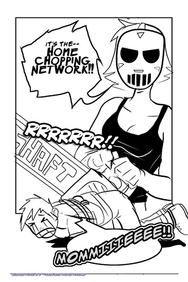 Shonen Punk! - Episode 328, Page 1: 326 The Home Chopping Network!
