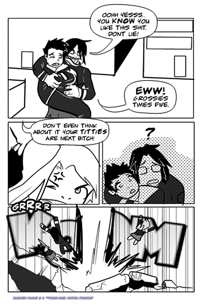 Shonen Punk! - Episode 337, Page 1: 336 Grossies Times Five