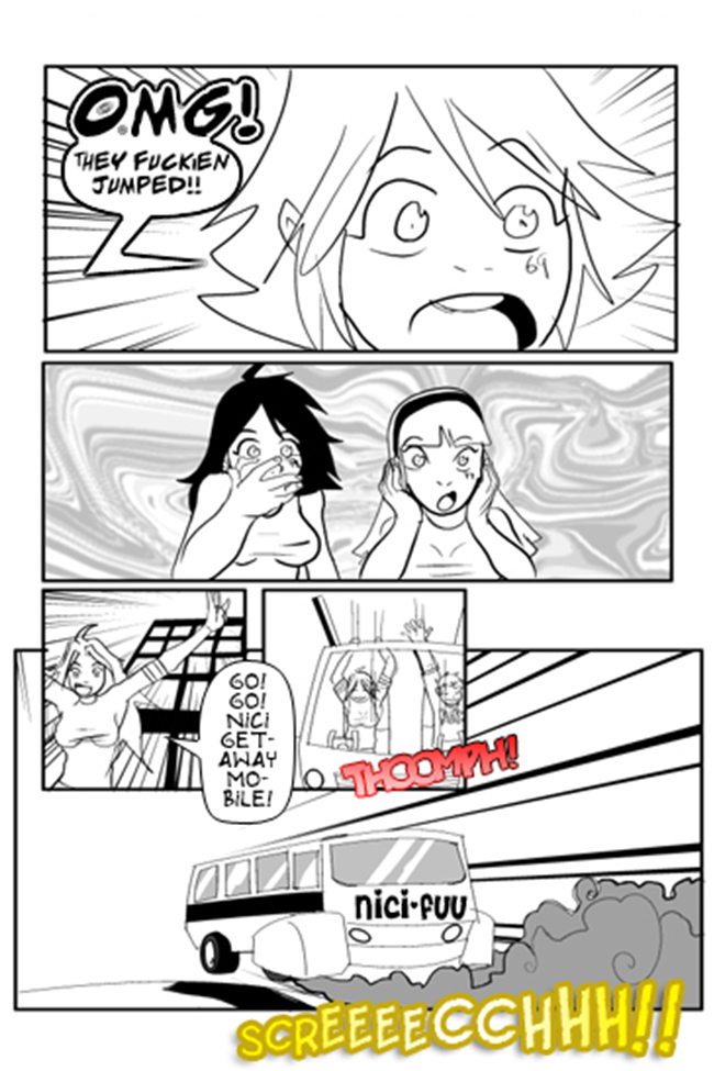 Shonen Punk! - Episode 354, Page 1: 352 The Great Escape!