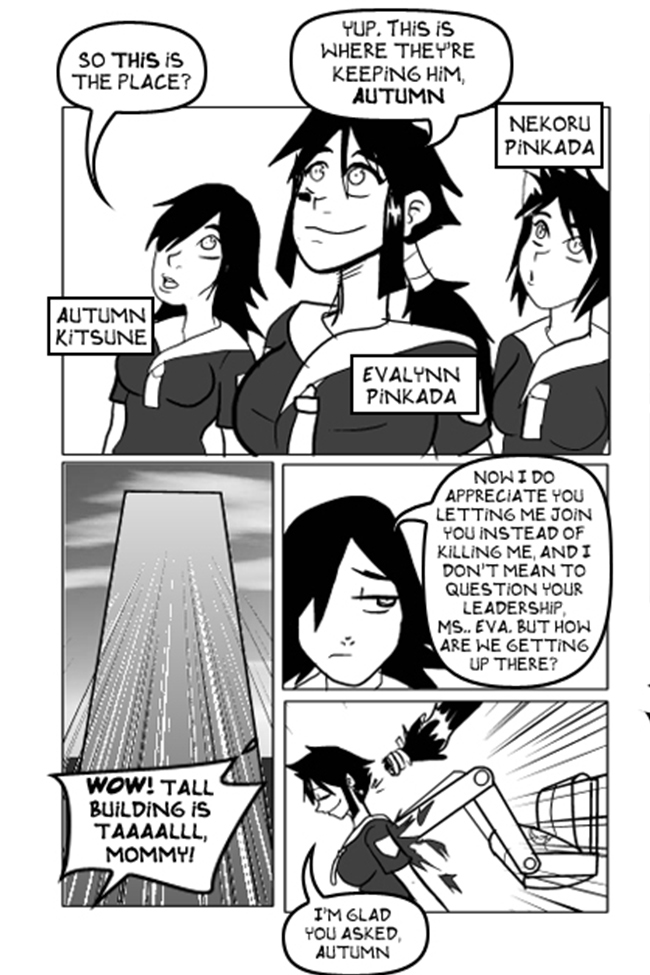 Shonen Punk! - Episode 363, Page 1: 361 Tourney Champ Autumn Kitsune joins the fam