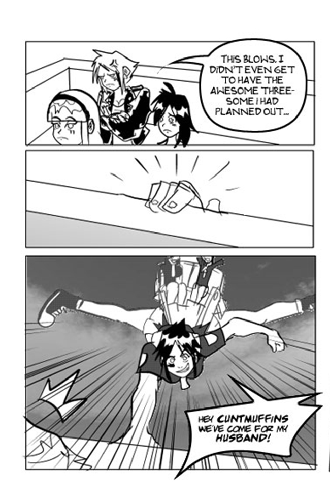 Shonen Punk! - Episode 370, Page 1: 367 The Pinkada Girls to the rescue