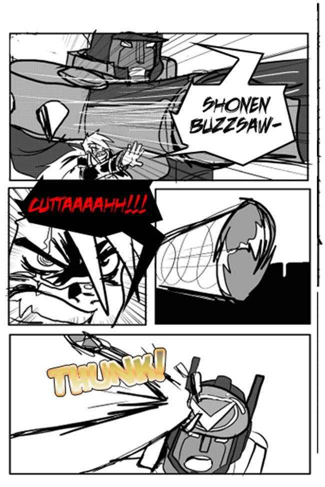 Shonen Punk! - Episode 395, Page 1: 392 Shonen Buzzsaw!