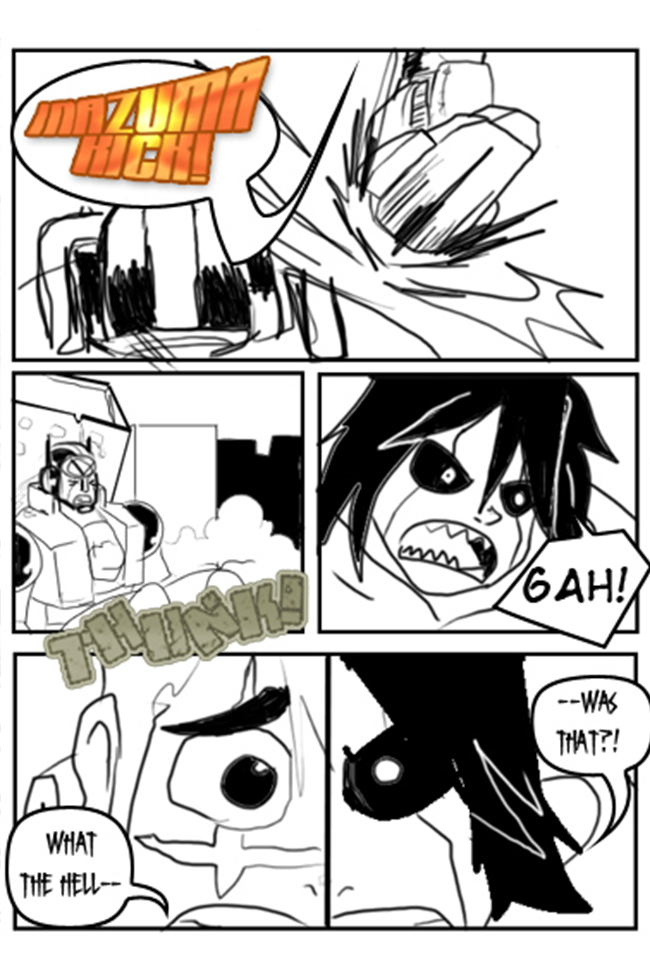 Shonen Punk! - Episode 400, Page 1: 397 Inazuma Kick!