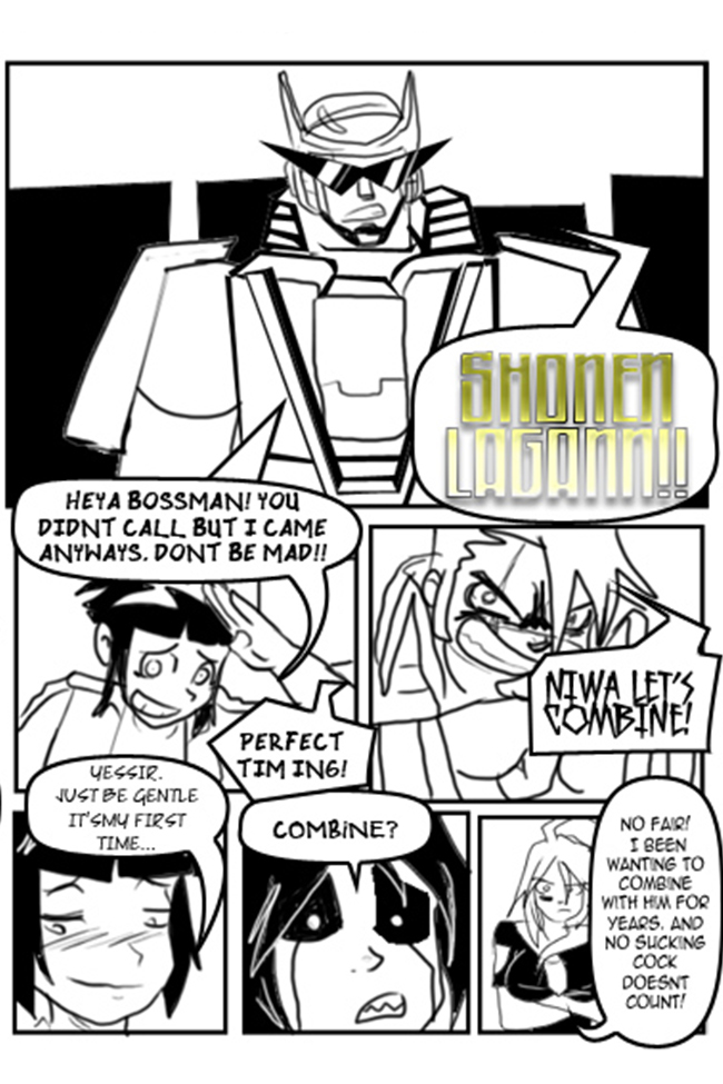 Shonen Punk! - Episode 401, Page 1: 398 Shonen Lagann!