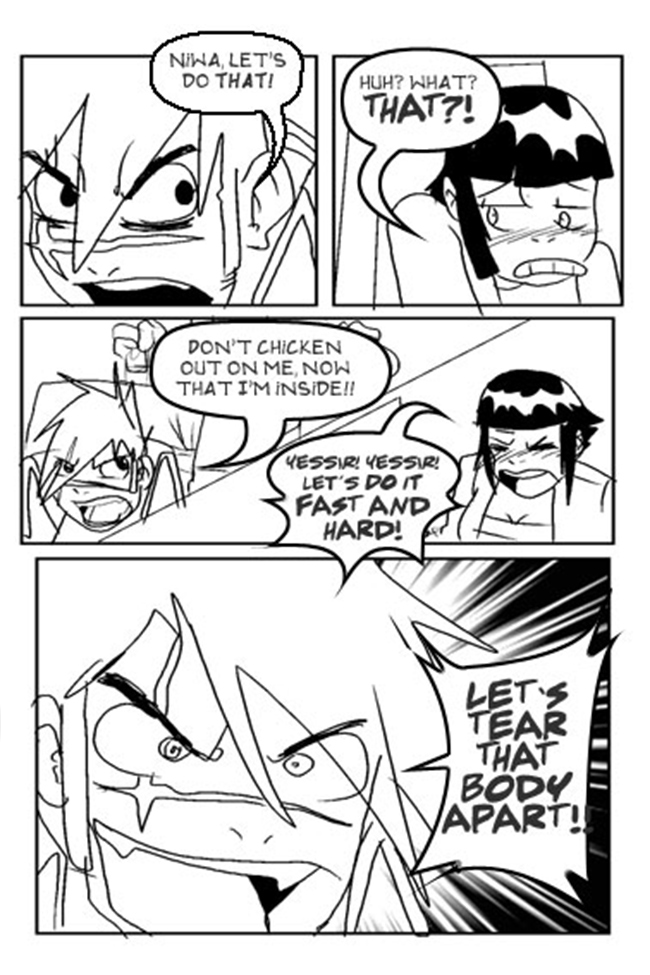 Shonen Punk! - Episode 406, Page 1: 403 Let's Tear That Body Apart!